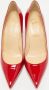 Christian Louboutin Pre-owned Fabric heels Red Dames - Thumbnail 1