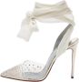 Christian Louboutin Pre-owned Fabric sandals White Dames - Thumbnail 1