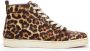 Christian Louboutin Pre-owned Fabric sneakers Brown Heren - Thumbnail 1