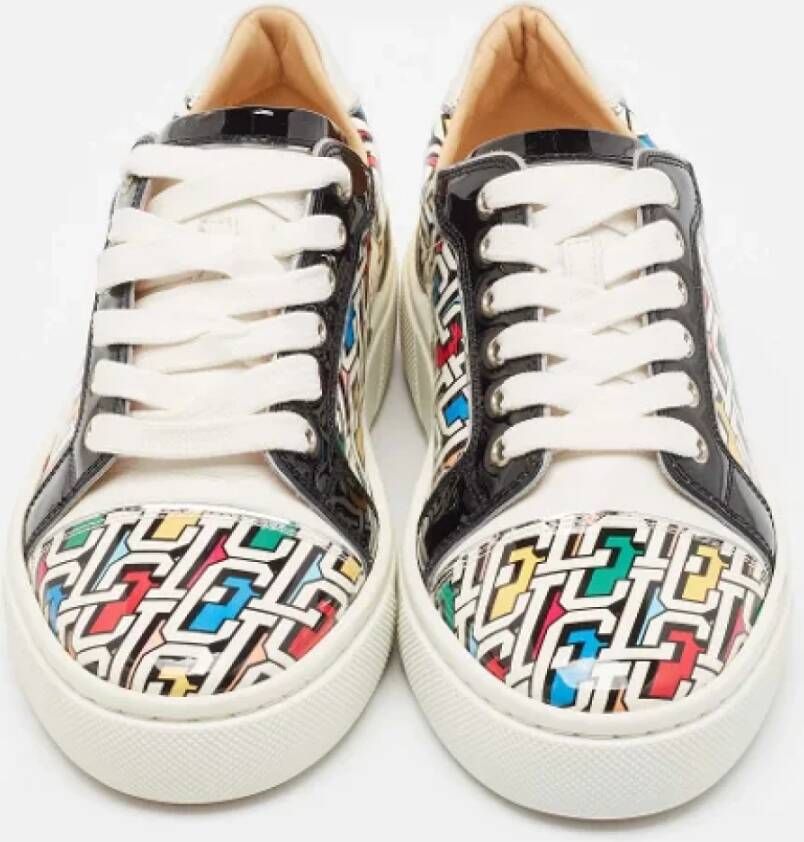 Christian Louboutin Pre-owned Fabric sneakers Multicolor Dames