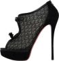 Christian Louboutin Pre-owned Lace boots Black Dames - Thumbnail 1