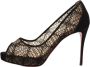 Christian Louboutin Pre-owned Lace heels Black Dames - Thumbnail 1