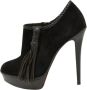 Christian Louboutin Pre-owned Leather boots Black Dames - Thumbnail 1