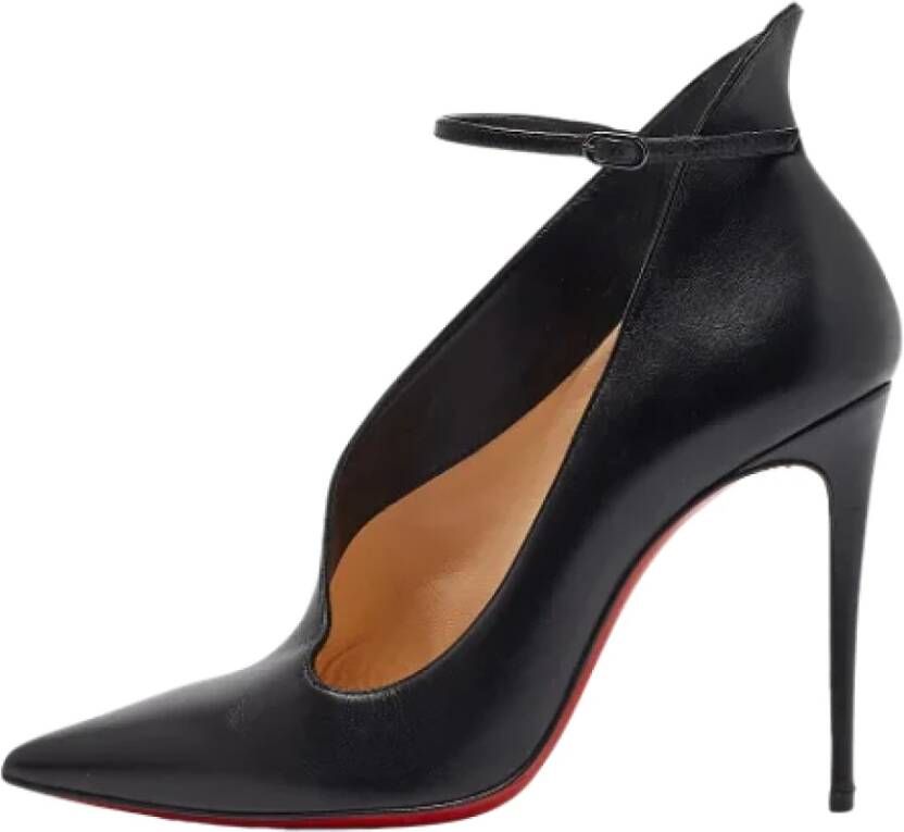 Christian Louboutin Pre-owned Leather boots Black Dames