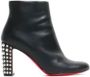 Christian Louboutin Pre-owned Leather boots Black Dames - Thumbnail 1