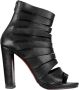 Christian Louboutin Pre-owned Leather boots Black Dames - Thumbnail 1