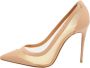 Christian Louboutin Pre-owned Leather heels Beige Dames - Thumbnail 1