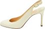 Christian Louboutin Pre-owned Leather heels Beige Dames - Thumbnail 1