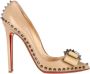 Christian Louboutin Pre-owned Leather heels Beige Dames - Thumbnail 1