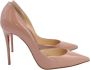 Christian Louboutin Pre-owned Leather heels Beige Dames - Thumbnail 1