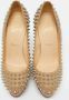 Christian Louboutin Pre-owned Leather heels Beige Dames - Thumbnail 1