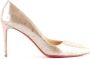 Christian Louboutin Pre-owned Leather heels Beige Dames - Thumbnail 1