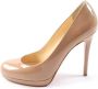 Christian Louboutin Pre-owned Leather heels Beige Dames - Thumbnail 1