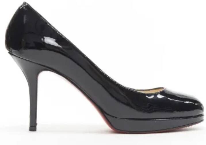 Christian Louboutin Pre-owned Leather heels Black Dames