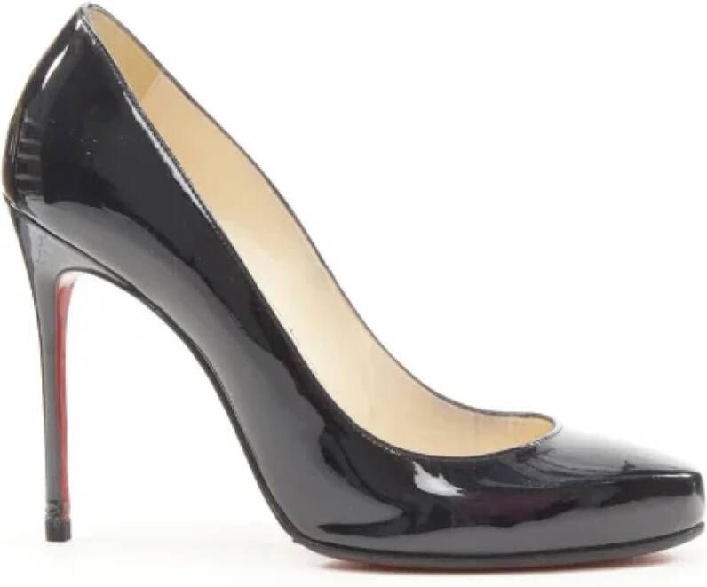 Christian Louboutin Pre-owned Leather heels Black Dames