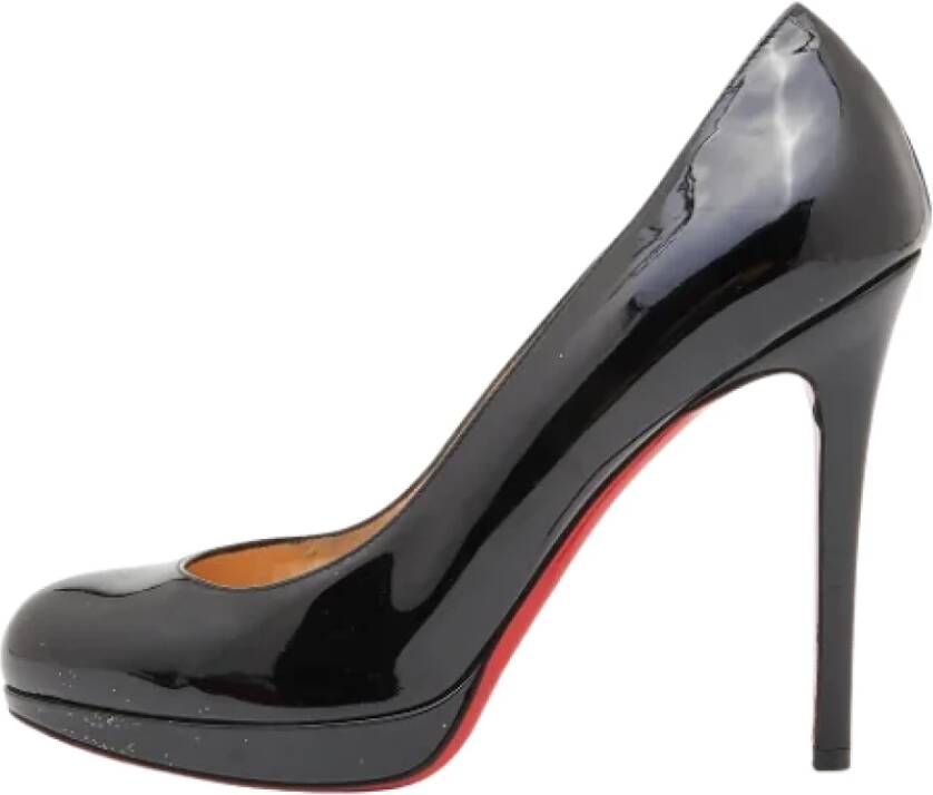 Christian Louboutin Pre-owned Leather heels Black Dames