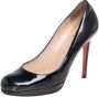 Christian Louboutin Pre-owned Leather heels Black Dames - Thumbnail 1