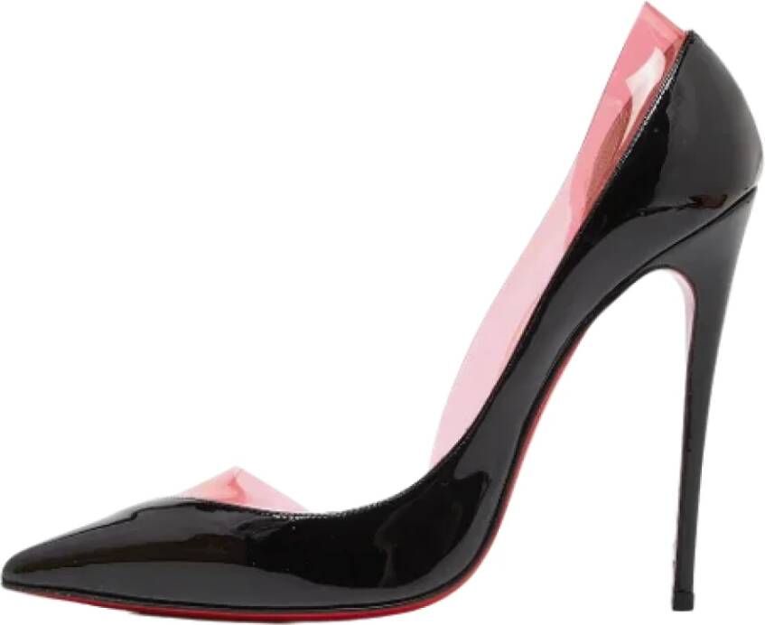 Christian Louboutin Pre-owned Leather heels Black Dames