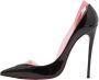 Christian Louboutin Pre-owned Leather heels Black Dames - Thumbnail 1