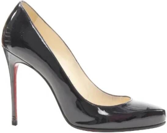 Christian Louboutin Pre-owned Leather heels Black Dames