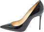 Christian Louboutin Pre-owned Leather heels Black Dames - Thumbnail 1