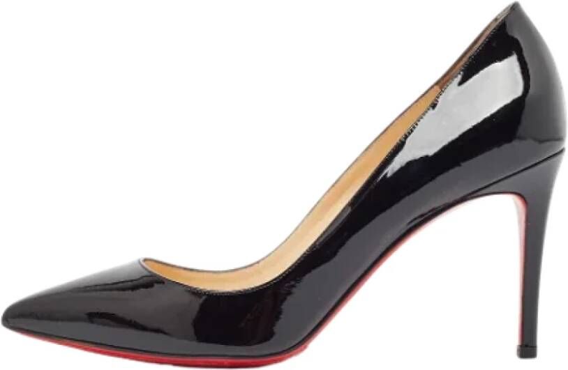 Christian Louboutin Pre-owned Leather heels Black Dames