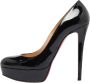 Christian Louboutin Pre-owned Leather heels Black Dames - Thumbnail 1