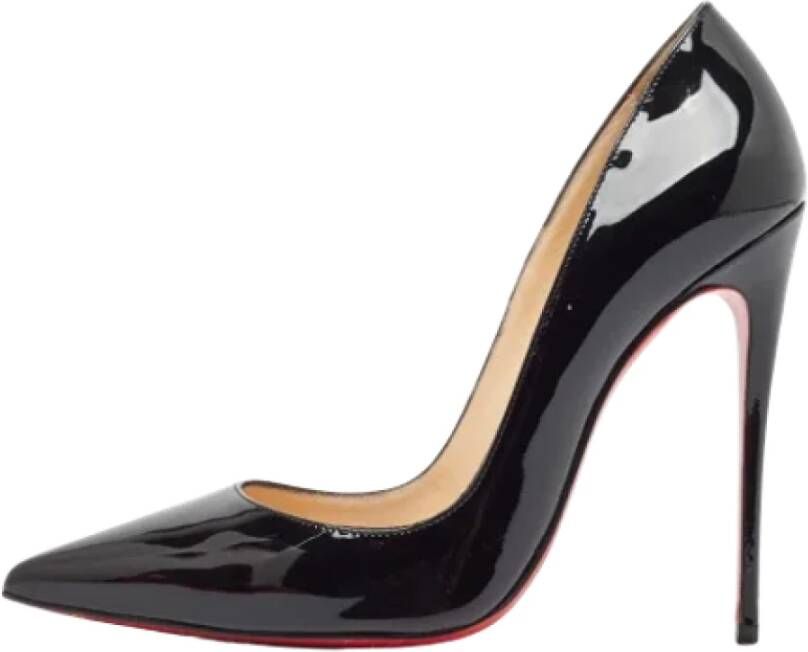 Christian Louboutin Pre-owned Leather heels Black Dames