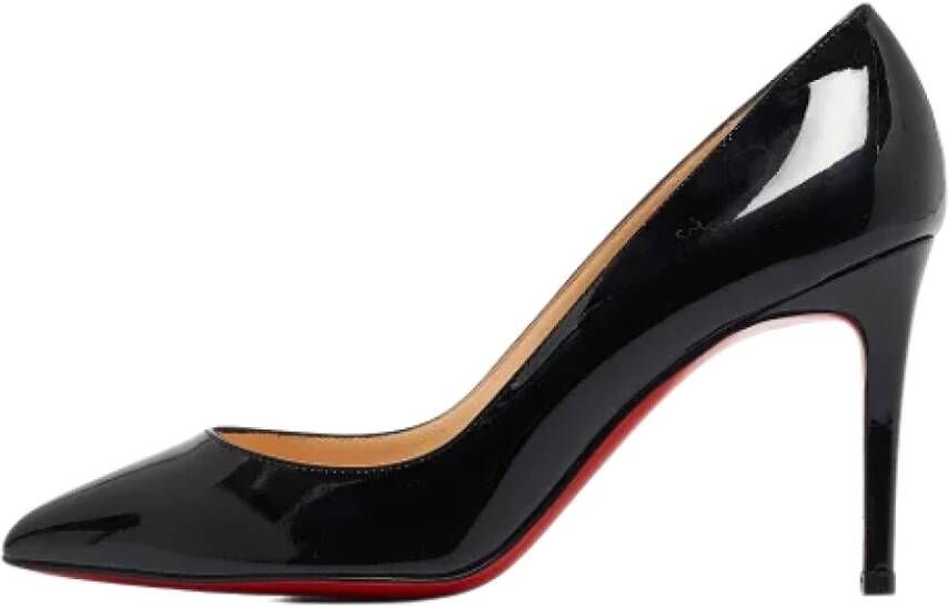 Christian Louboutin Pre-owned Leather heels Black Dames