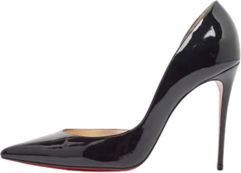 Christian Louboutin Pre-owned Leather heels Black Dames