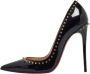 Christian Louboutin Pre-owned Leather heels Black Dames - Thumbnail 1