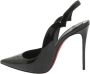 Christian Louboutin Pre-owned Leather heels Black Dames - Thumbnail 1