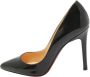 Christian Louboutin Pre-owned Leather heels Black Dames - Thumbnail 1