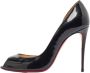 Christian Louboutin Pre-owned Leather heels Black Dames - Thumbnail 1