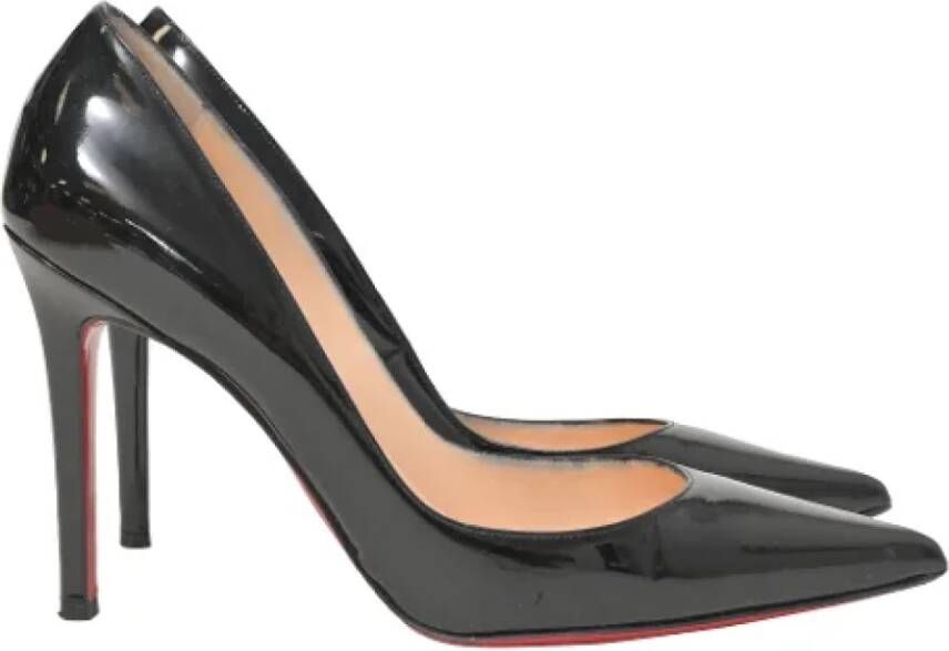 Christian Louboutin Pre-owned Leather heels Black Dames