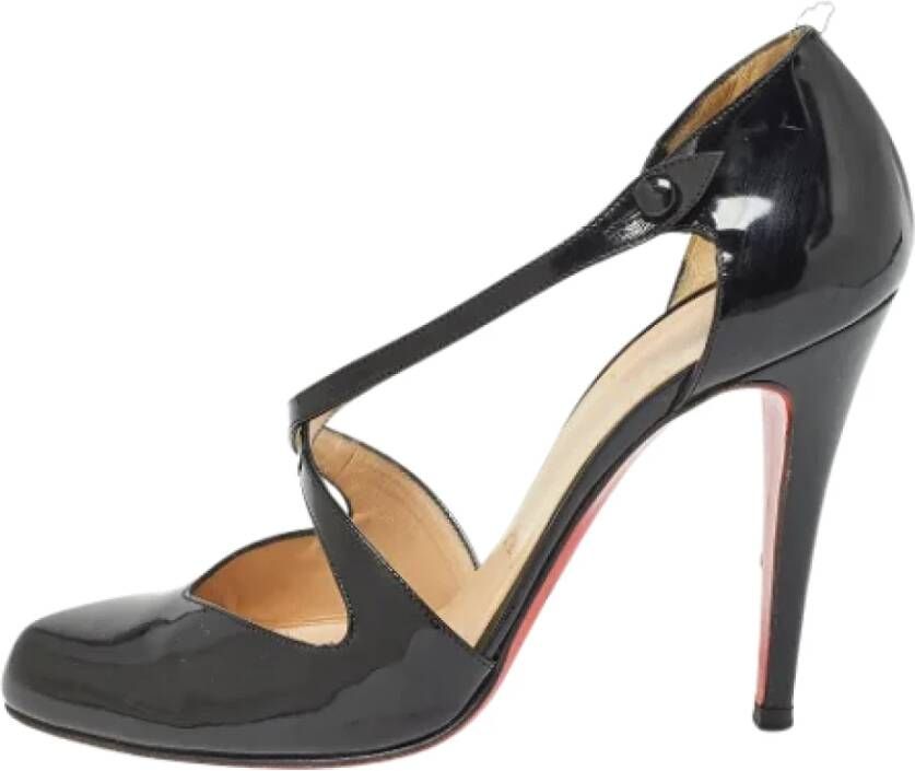 Christian Louboutin Pre-owned Leather heels Black Dames