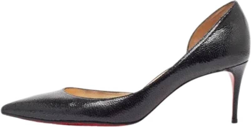 Christian Louboutin Pre-owned Leather heels Black Dames