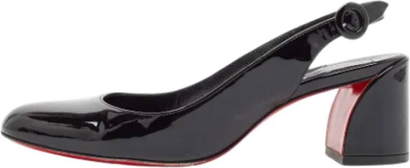 Christian Louboutin Pre-owned Leather heels Black Dames