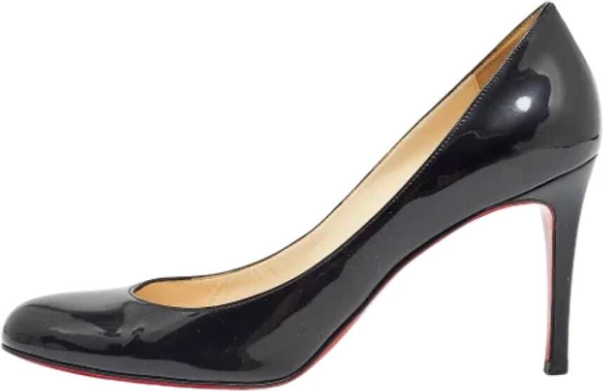 Christian Louboutin Pre-owned Leather heels Black Dames