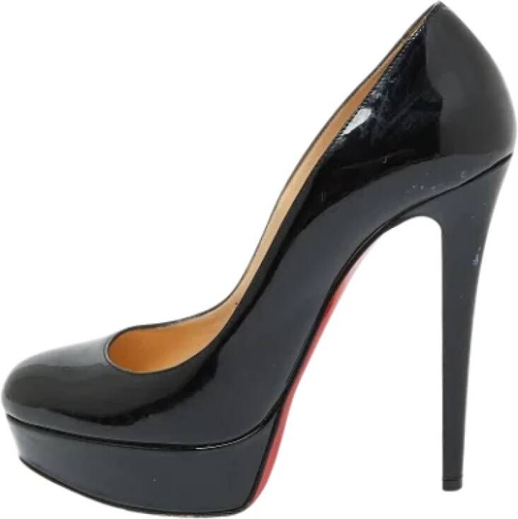 Christian Louboutin Pre-owned Leather heels Black Dames