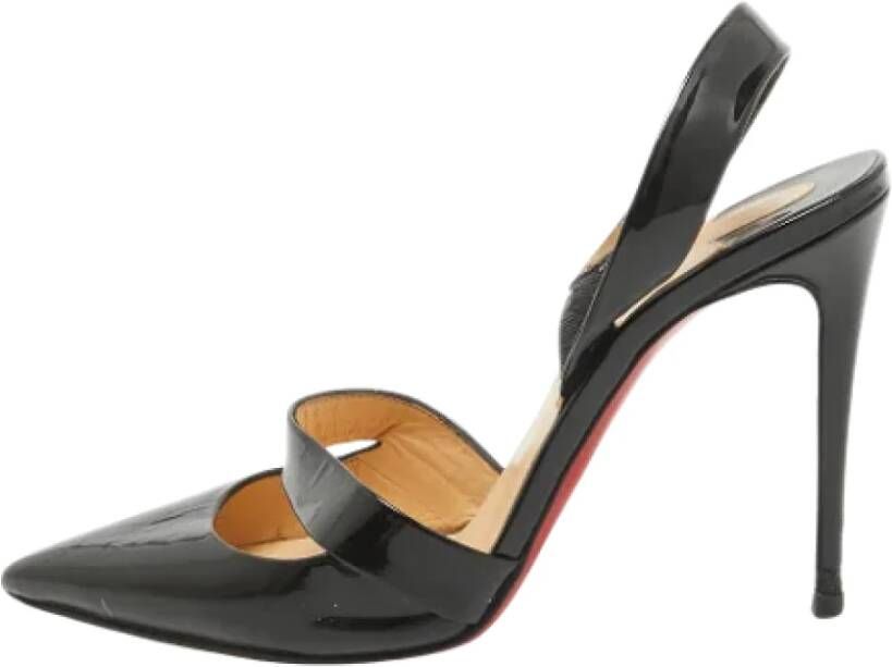 Christian Louboutin Pre-owned Leather heels Black Dames