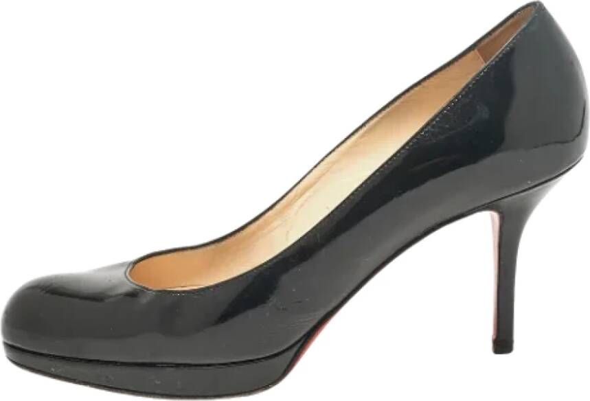 Christian Louboutin Pre-owned Leather heels Black Dames