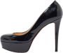 Christian Louboutin Pre-owned Leather heels Black Dames - Thumbnail 1