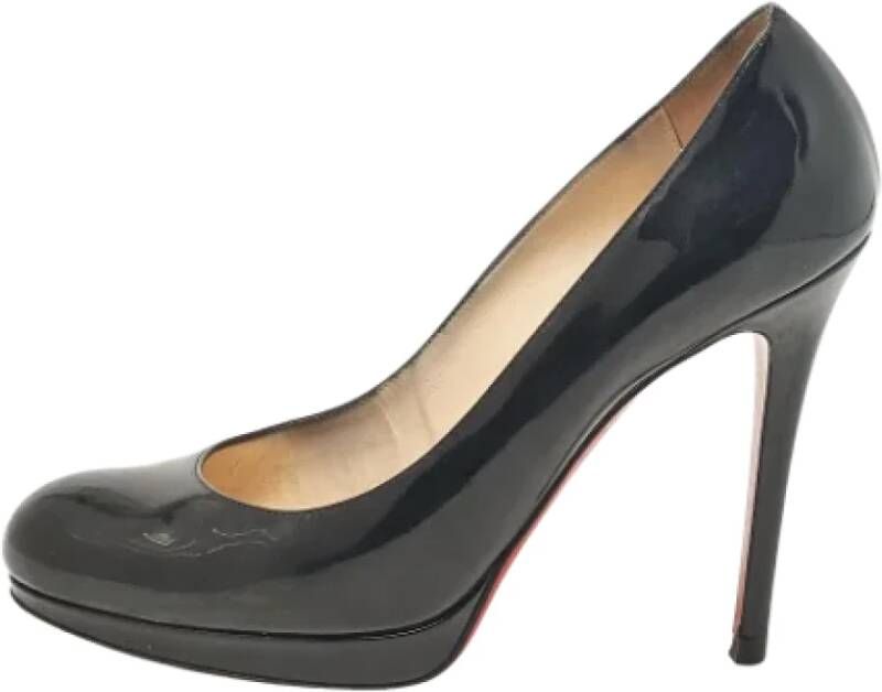 Christian Louboutin Pre-owned Leather heels Black Dames