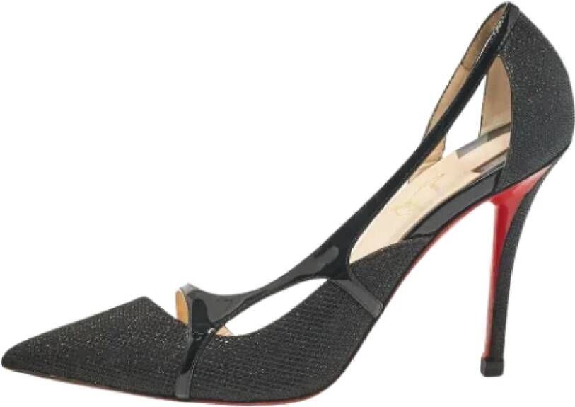 Christian Louboutin Pre-owned Leather heels Black Dames