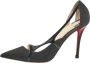 Christian Louboutin Pre-owned Leather heels Black Dames - Thumbnail 1