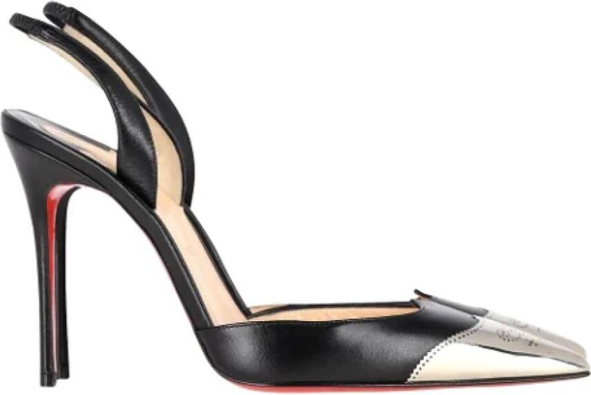 Christian Louboutin Pre-owned Leather heels Black Dames