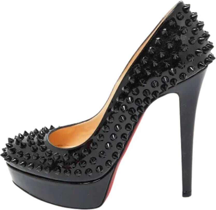 Christian Louboutin Pre-owned Leather heels Black Dames