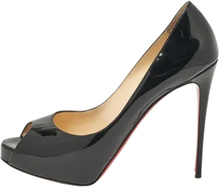 Christian Louboutin Pre-owned Leather heels Black Dames