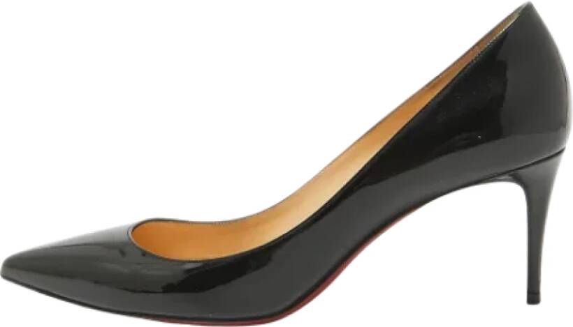 Christian Louboutin Pre-owned Leather heels Black Dames